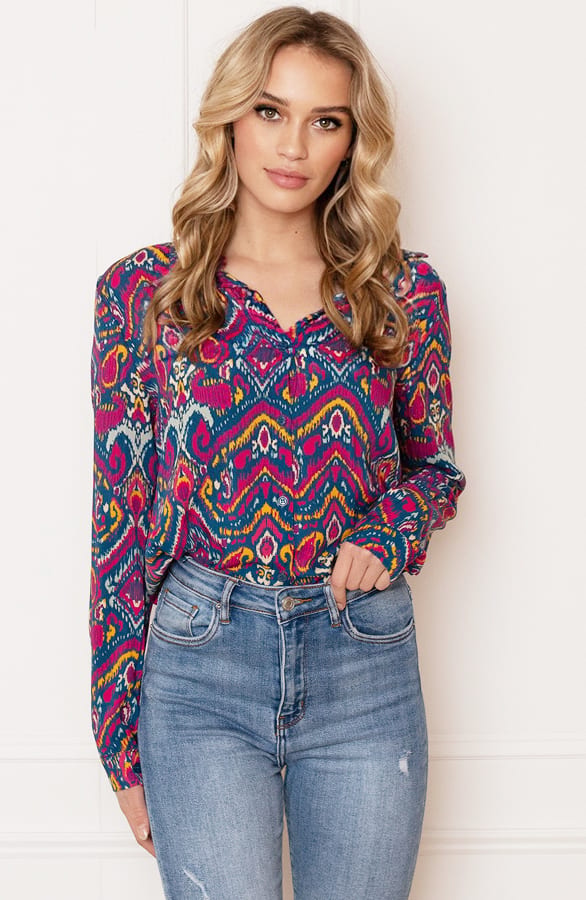 Multicolor Print Blouse Benthe – shoparchief