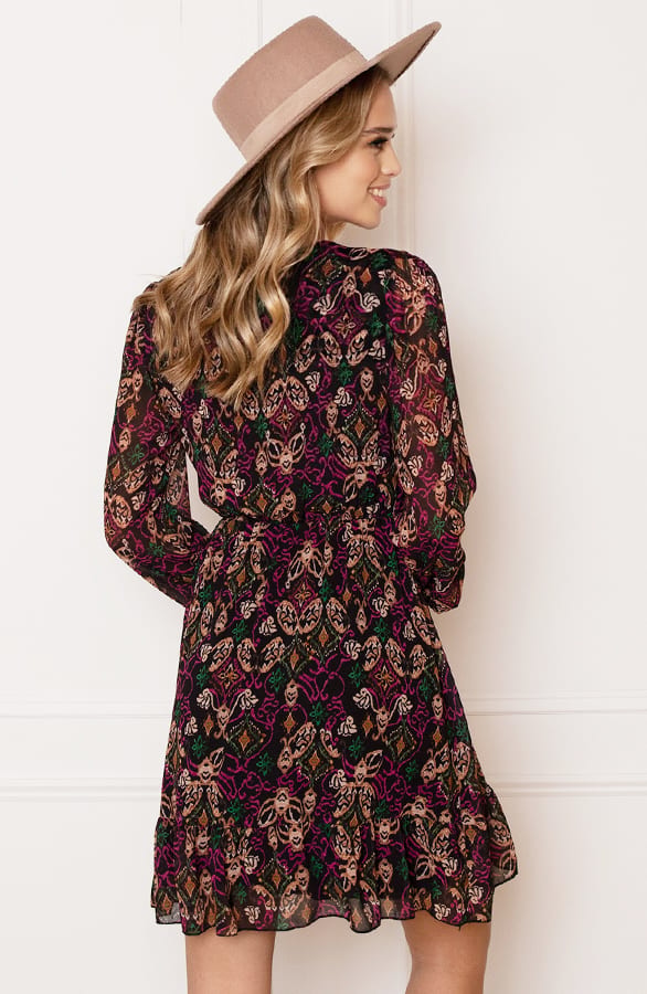 Print Strik Jurk Vivian Multi – shoparchief — foto 4