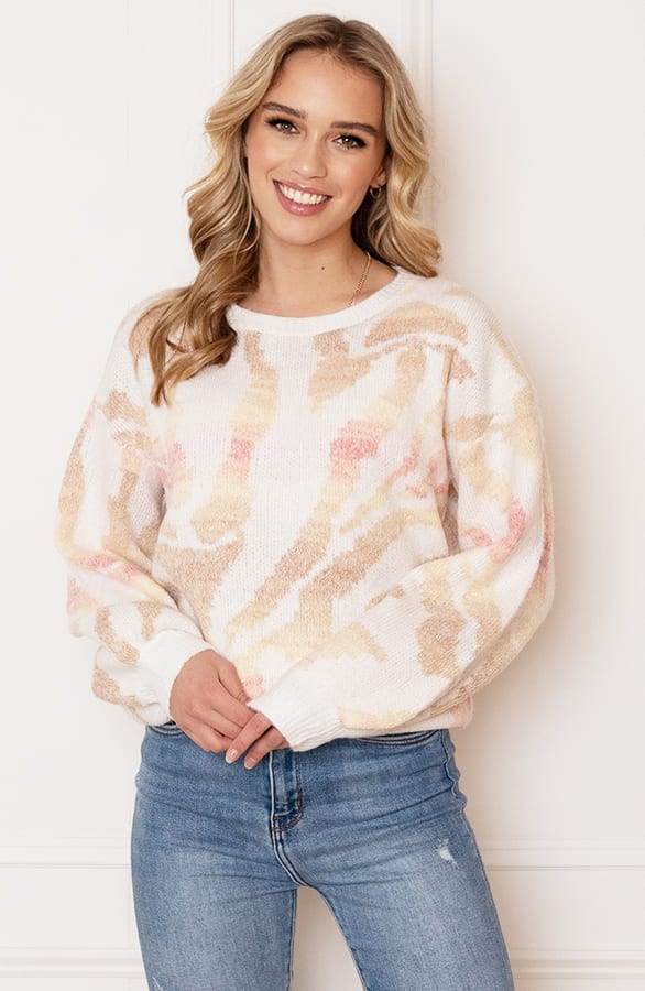 Print Sweater Charlie Beige – shoparchief — foto 2