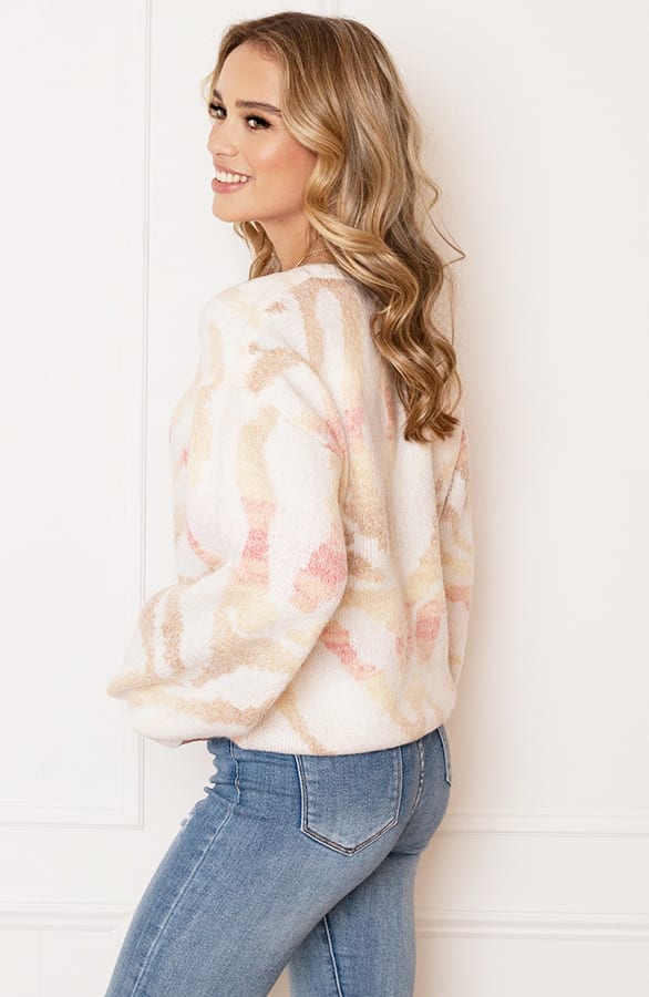 Print Sweater Charlie Beige – shoparchief — foto 3