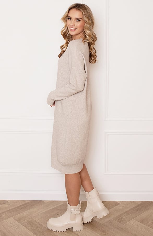 Enkellaarsjes Met Gesp Dominique Beige – shoparchief — foto 3