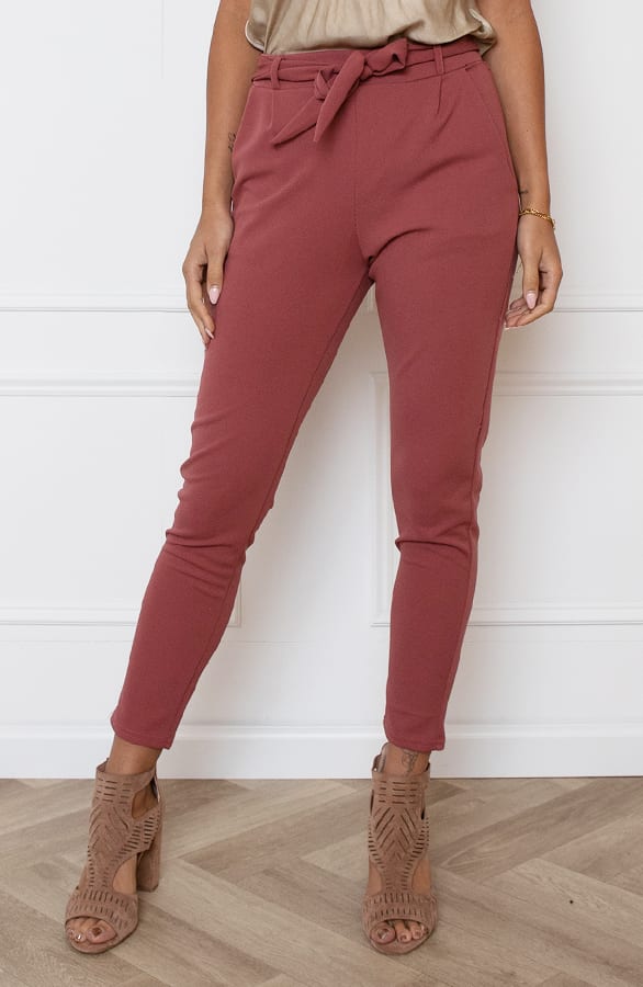 Strik Broek Claire Dust Roze – shoparchief — foto 3