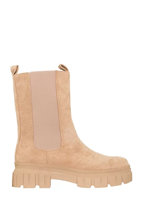 Suède Boots Mera Camel – shoparchief