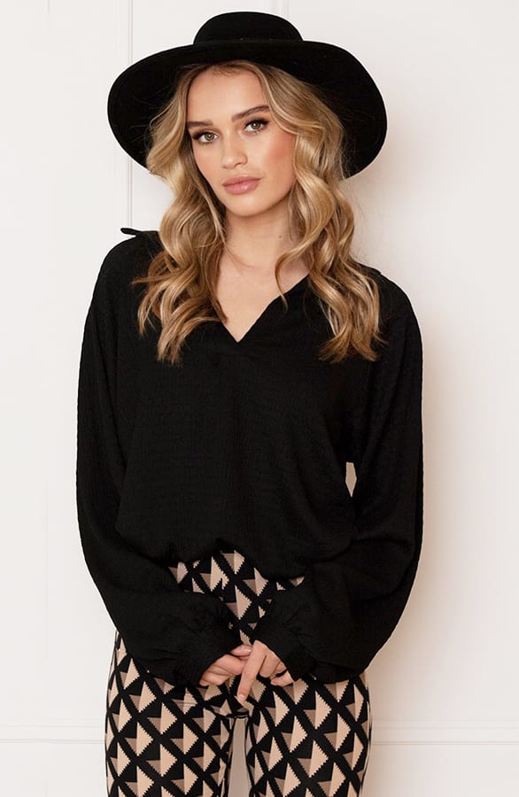 Texture Blouse Veerle Black – shoparchief — foto 8