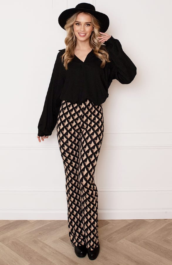 Texture Blouse Veerle Black – shoparchief — foto 12