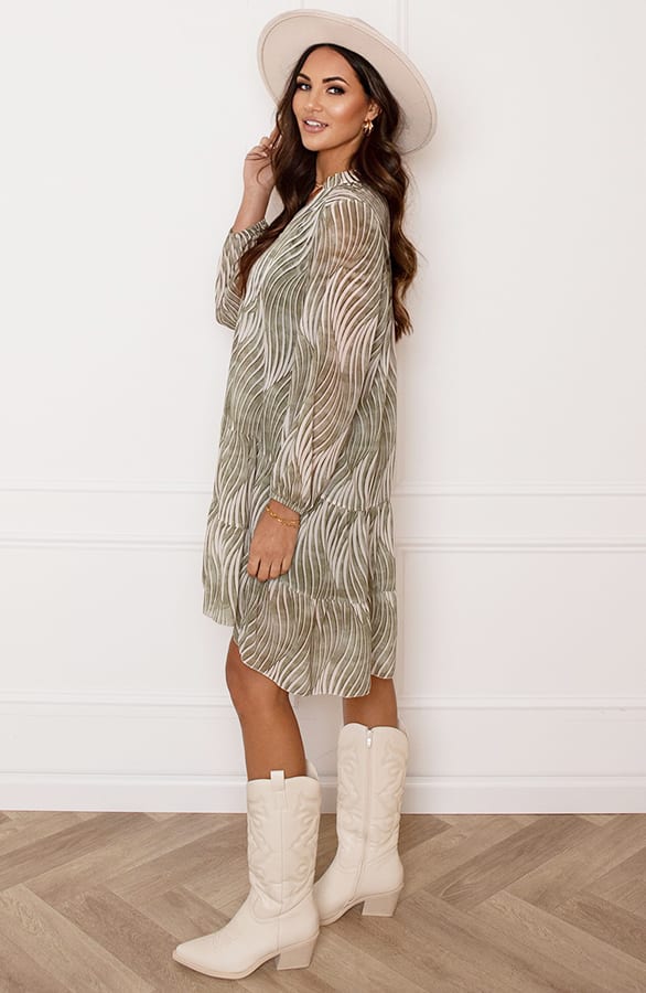 Wavy Tuniek Print Lieke Army – shoparchief — foto 7