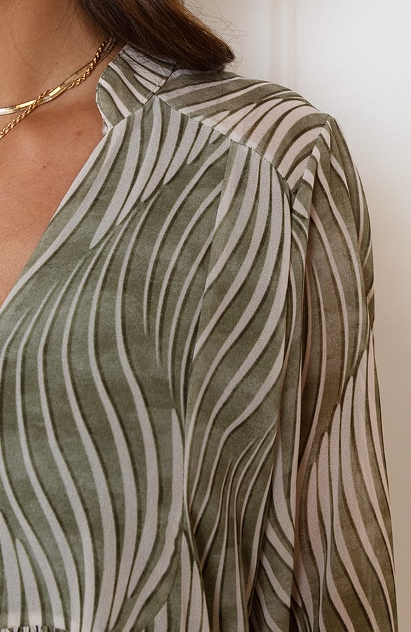 Wavy Tuniek Print Lieke Army – shoparchief — foto 5