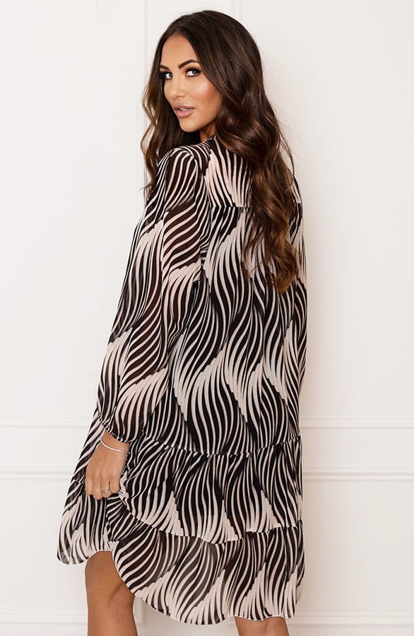 Wavy Tuniek Print Lieke Zwart – shoparchief — foto 8