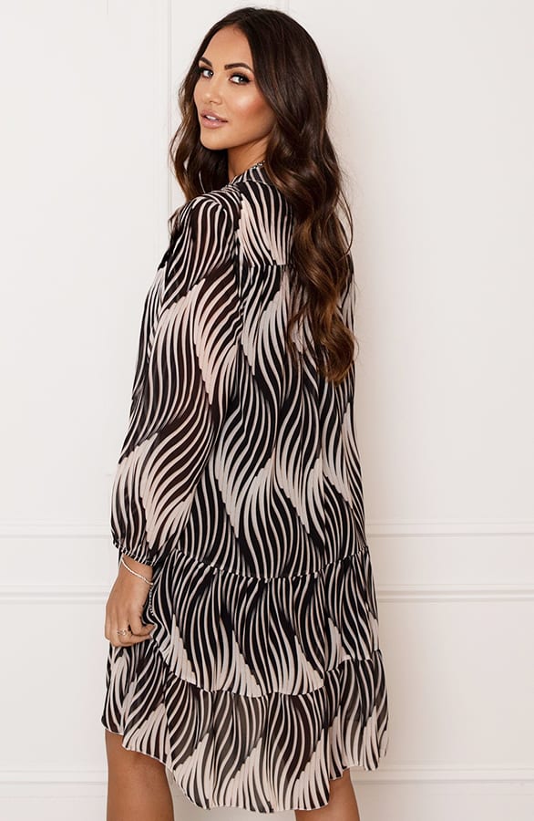 Wavy Tuniek Print Lieke Zwart – shoparchief — foto 7