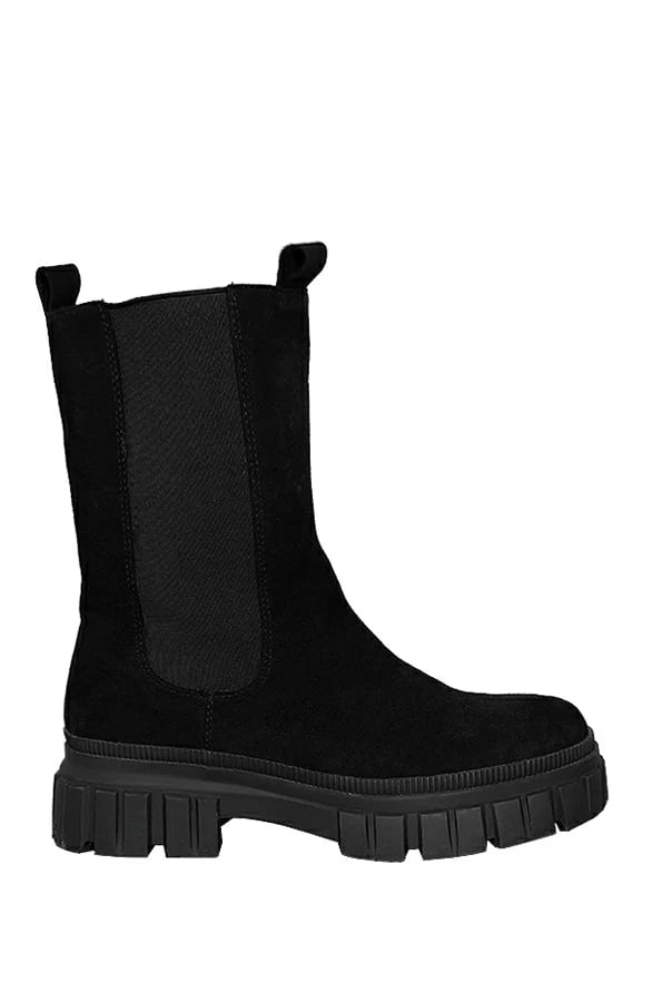 Suède Boots Mera Zwart – shoparchief
