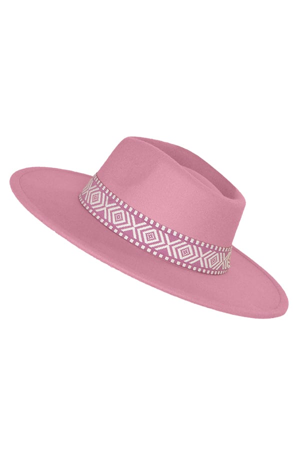 Boho Hoed Annick Dust Roze – shoparchief