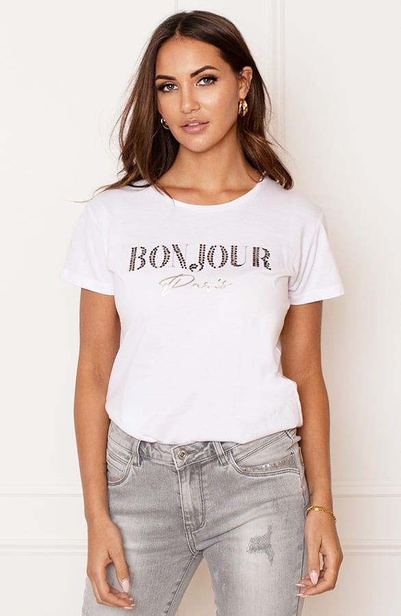 Bonjour Studs Top Beau Ecru – shoparchief — foto 2