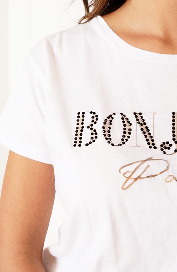 Bonjour Studs Top Beau Ecru – shoparchief — foto 4