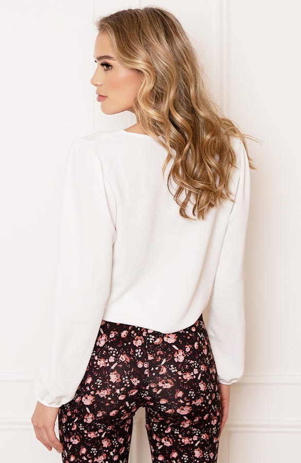 Detailed Blouse Elodie Ecru – shoparchief — foto 5