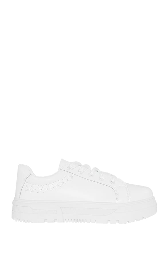 Detailed Sneakers Marly Wit – shoparchief
