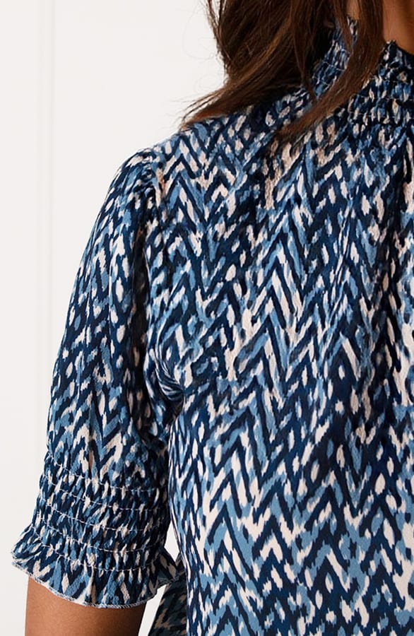 Lynn Top Aztec Blauw – shoparchief — foto 6