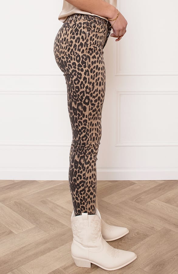 Panterprint Broek Mikki Bruin – shoparchief — foto 3