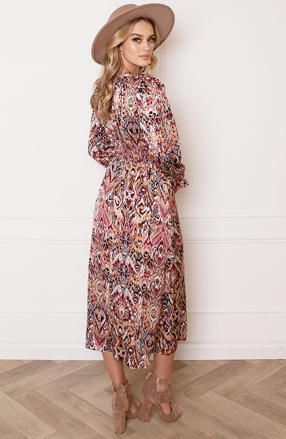 Print Jurk Met Split Sara – shoparchief — foto 3