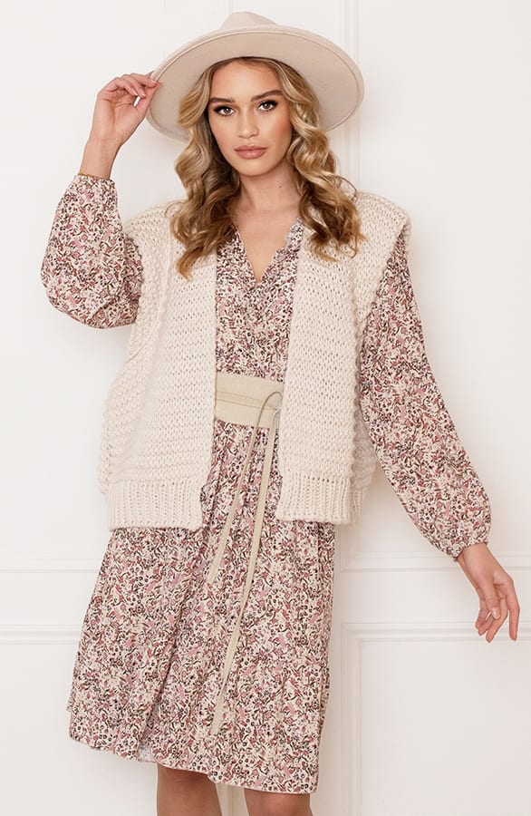 Ruffle Bloemenprint Jurk Saar – shoparchief — foto 6