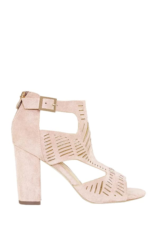 Suedine Hakken Vicky Beige – shoparchief