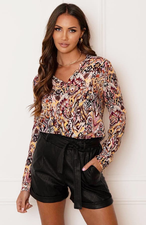 Blouse Met Paisleyprint Britte – shoparchief — foto 2