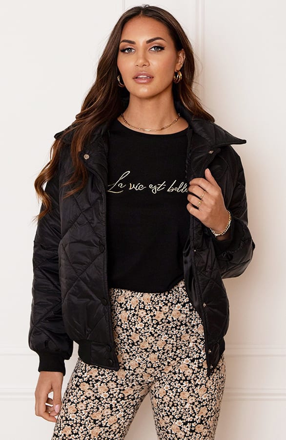 Bomber Jasje Jenna Zwart – shoparchief — foto 2