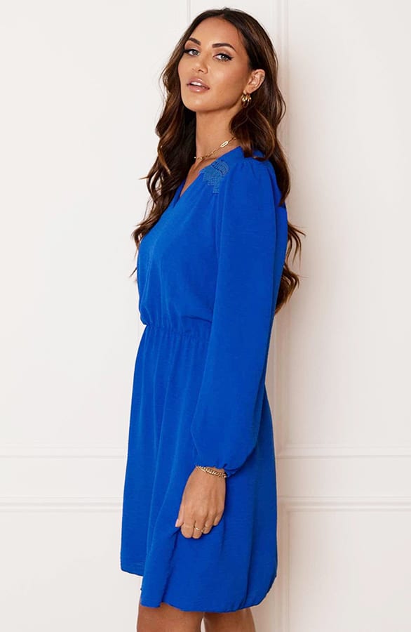 Detailed Dress Jaimy Kobalt – shoparchief — foto 4