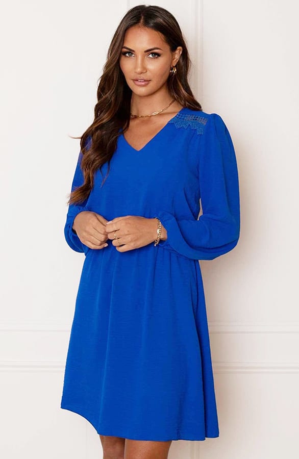 Detailed Dress Jaimy Kobalt – shoparchief — foto 3