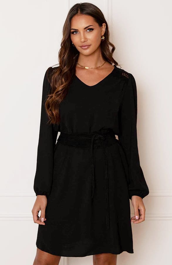 Detailed Dress Jaimy Zwart – shoparchief — foto 7