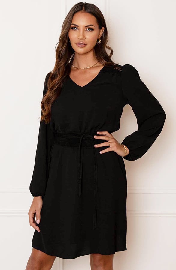 Detailed Dress Jaimy Zwart – shoparchief — foto 8