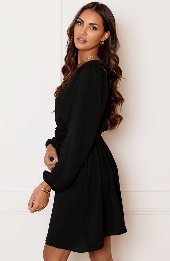 Detailed Dress Jaimy Zwart – shoparchief — foto 10
