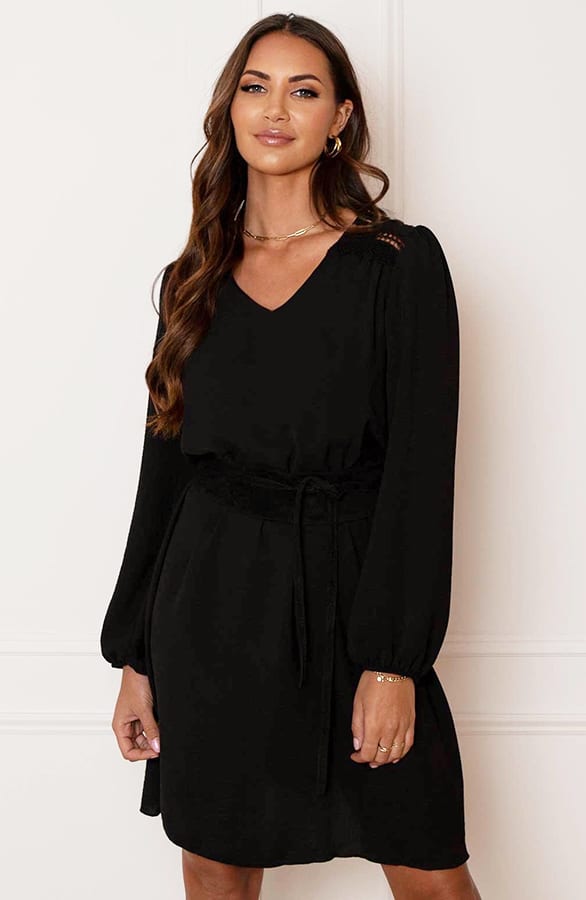 Detailed Dress Jaimy Zwart – shoparchief — foto 9