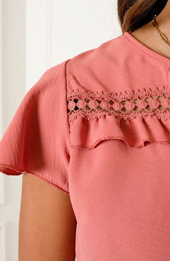 Detailed Strik Jurk Kensi Dust Roze – shoparchief — foto 6