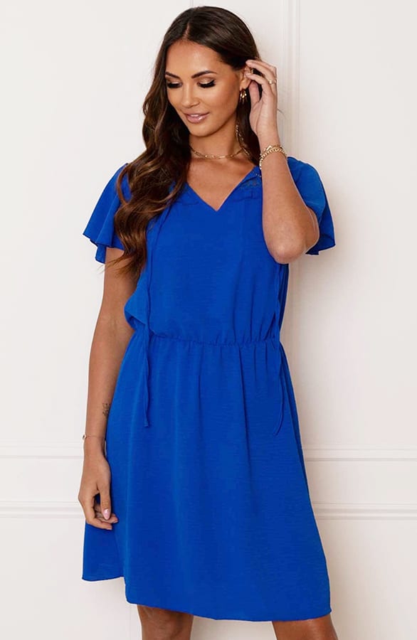 Detailed Strik Jurk Kensi Kobalt – shoparchief — foto 8