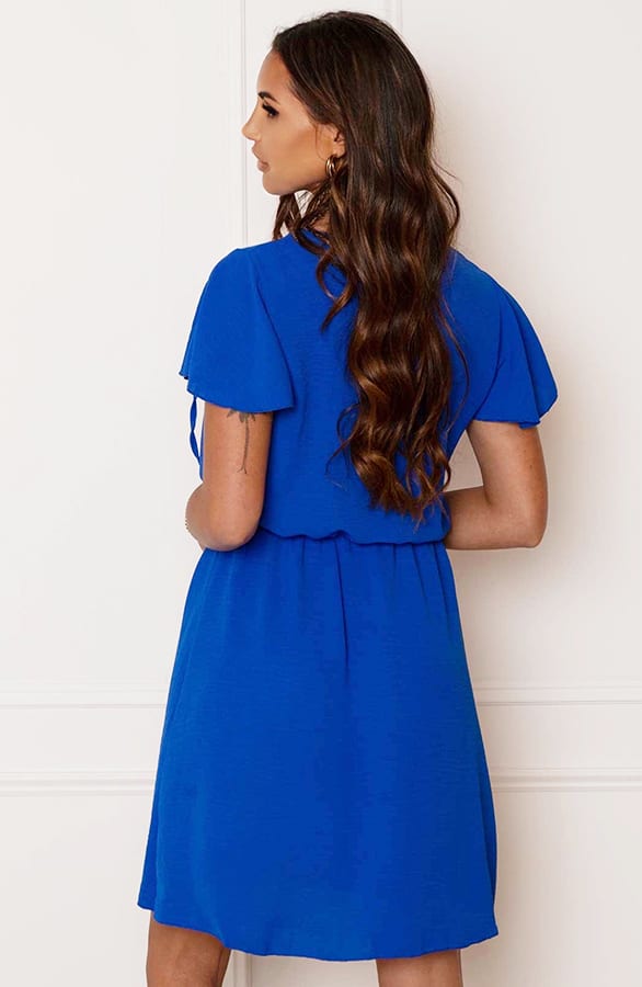 Detailed Strik Jurk Kensi Kobalt – shoparchief — foto 10