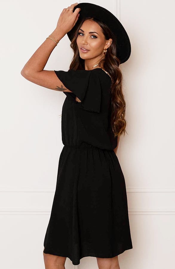 Detailed Strik Jurk Kensi Zwart – shoparchief — foto 6
