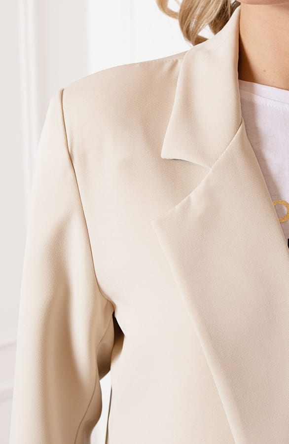 Fashion Blazer Lizzie Beige – shoparchief — foto 5