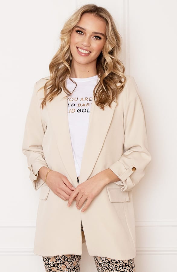 Fashion Blazer Lizzie Beige – shoparchief