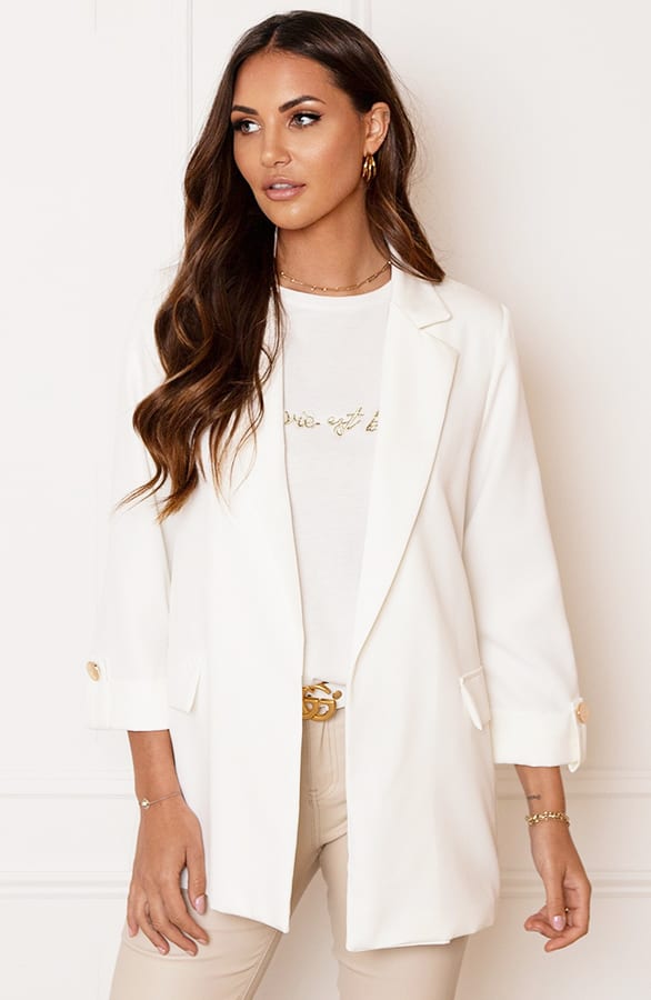 Fashion Blazer Lizzie Ecru – shoparchief — foto 2