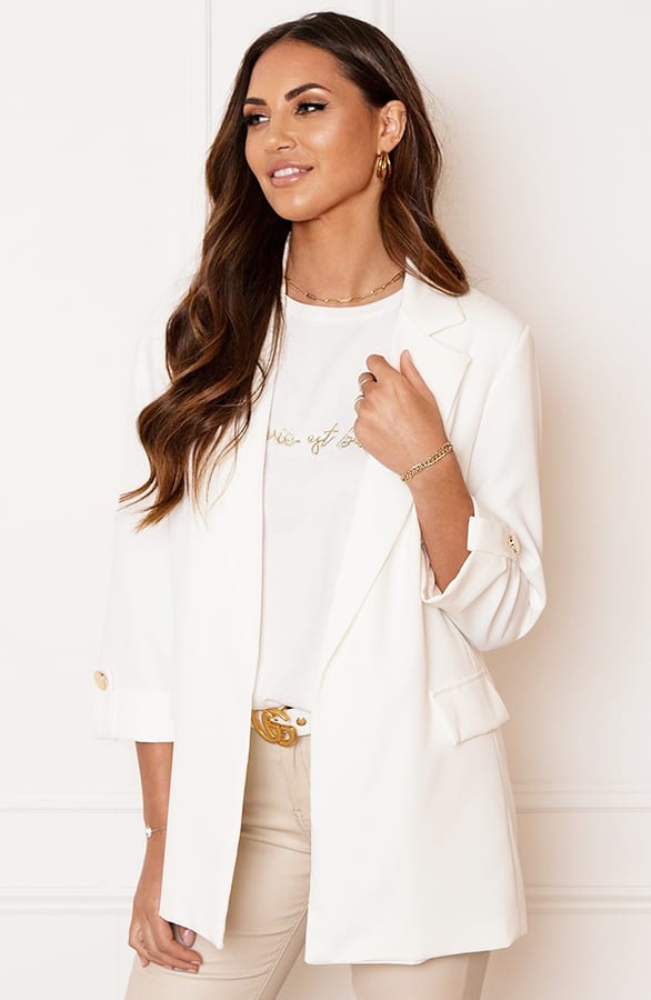 Fashion Blazer Lizzie Ecru – shoparchief — foto 3