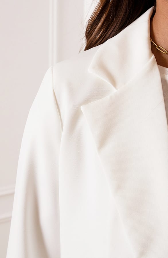 Fashion Blazer Lizzie Ecru – shoparchief — foto 6