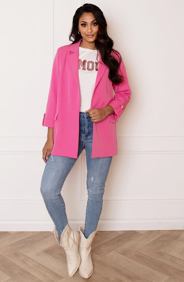 Fashion Blazer Lizzie Fuchsia – shoparchief — foto 7