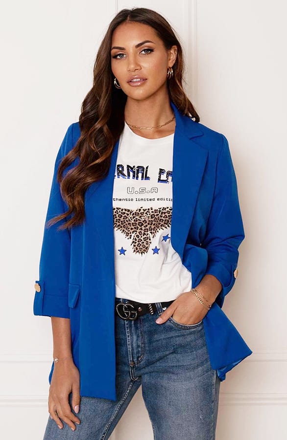 Fashion Blazer Lizzie Kobalt – shoparchief