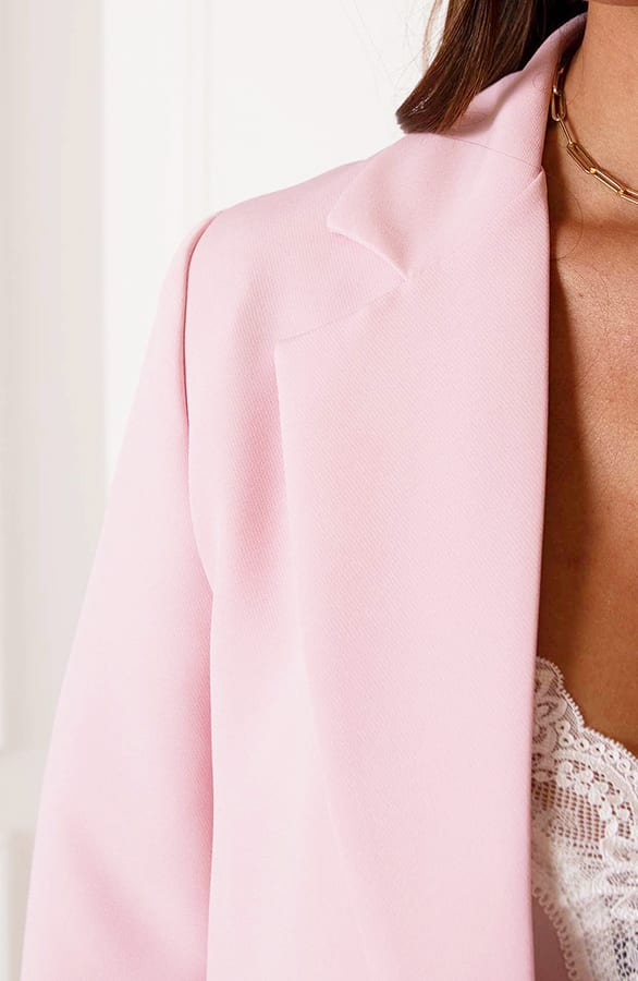 Fashion Blazer Lizzie Lichtroze – shoparchief — foto 5