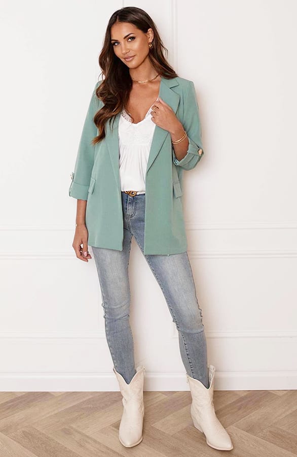 Fashion Blazer Lizzie Mint – shoparchief — foto 6