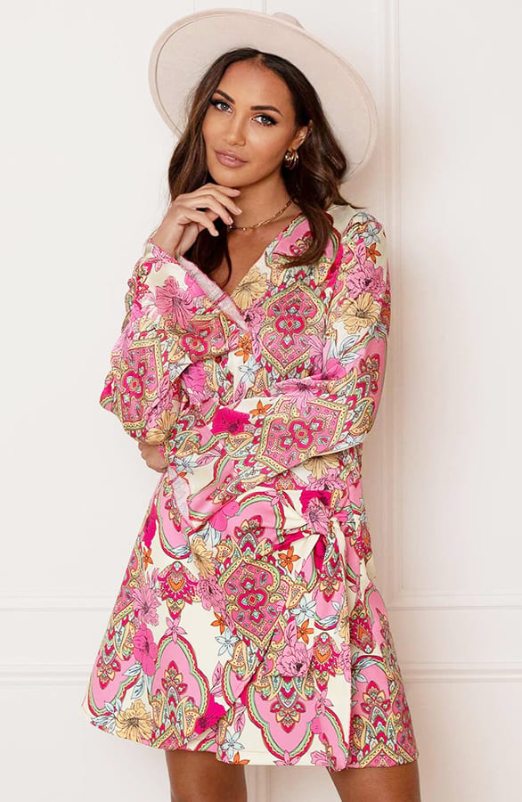 Flower Blouse Eveline Roze – shoparchief — foto 2