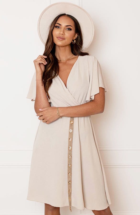 Jurk Nikkie Beige 2.0 – alle jurkjes — foto 9