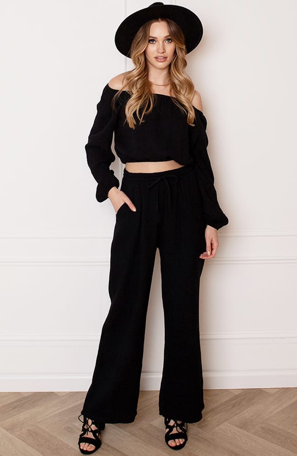 Katoenen Broek Stella Zwart – shoparchief — foto 2
