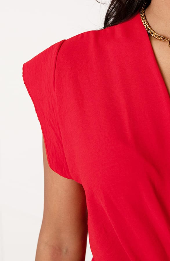Laagjes Jurk Lexy Rood – shoparchief — foto 7