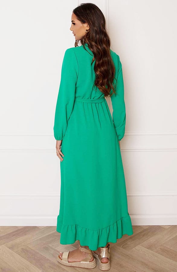 Maxi Strik Jurk Elize Bright Green – shoparchief — foto 9